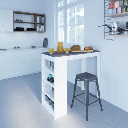 TEMAHOME - Aravis Dining Bar Table in White / Concrete Look - E8080A2198X00 veiw 6
