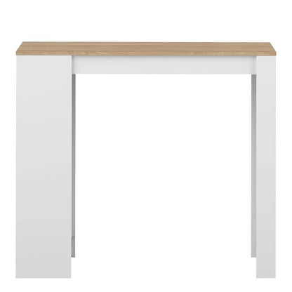 TEMAHOME - Aravis Dining Bar Table in White / Oak Color - E8080A2134X00 veiw 4