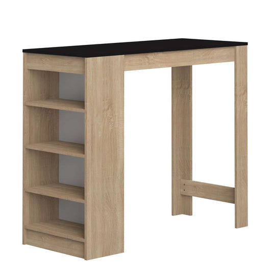 TEMAHOME - Aravis Dining Bar Table in Natural Oak Color / Black - E8080A3476X00 veiw 1