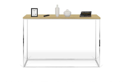 TEMAHOME - Gleam Console in Oak and Chrome - 9500629471 veiw 1