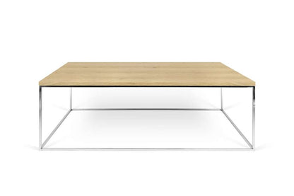 TEMAHOME - Gleam 47x30 Coffee Table  in Oak / Chrome - 9500626678 veiw 4