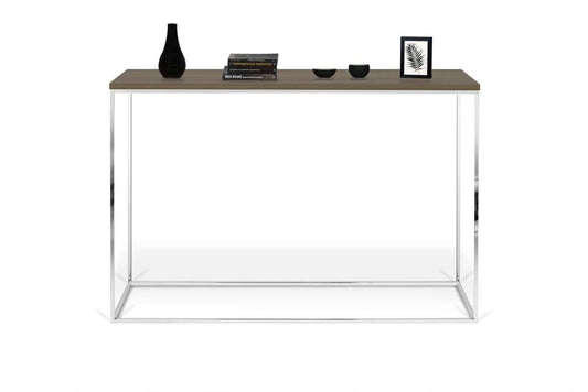 TEMAHOME - Gleam Console in Walnut and Chrome - 9500629488 veiw 1