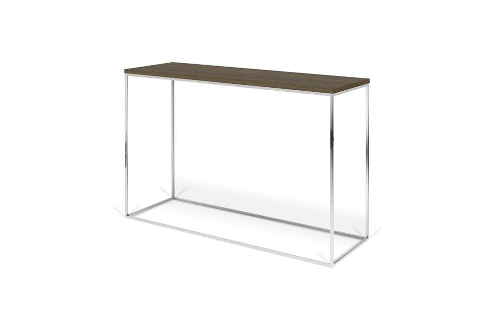 TEMAHOME - Gleam Console in Walnut and Chrome - 9500629488 veiw 3