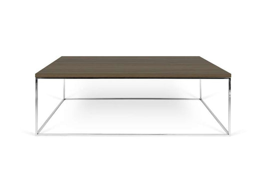 TEMAHOME - Gleam 47X30 Coffee Table in Walnut / Chrome - 9500629044 veiw 1