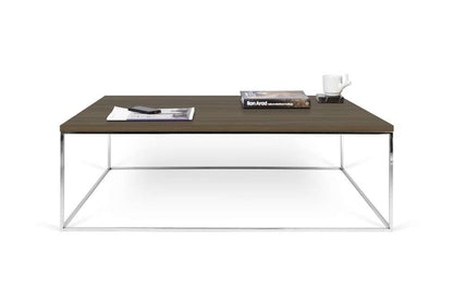 TEMAHOME - Gleam 47X30 Coffee Table in Walnut / Chrome - 9500629044 veiw 2