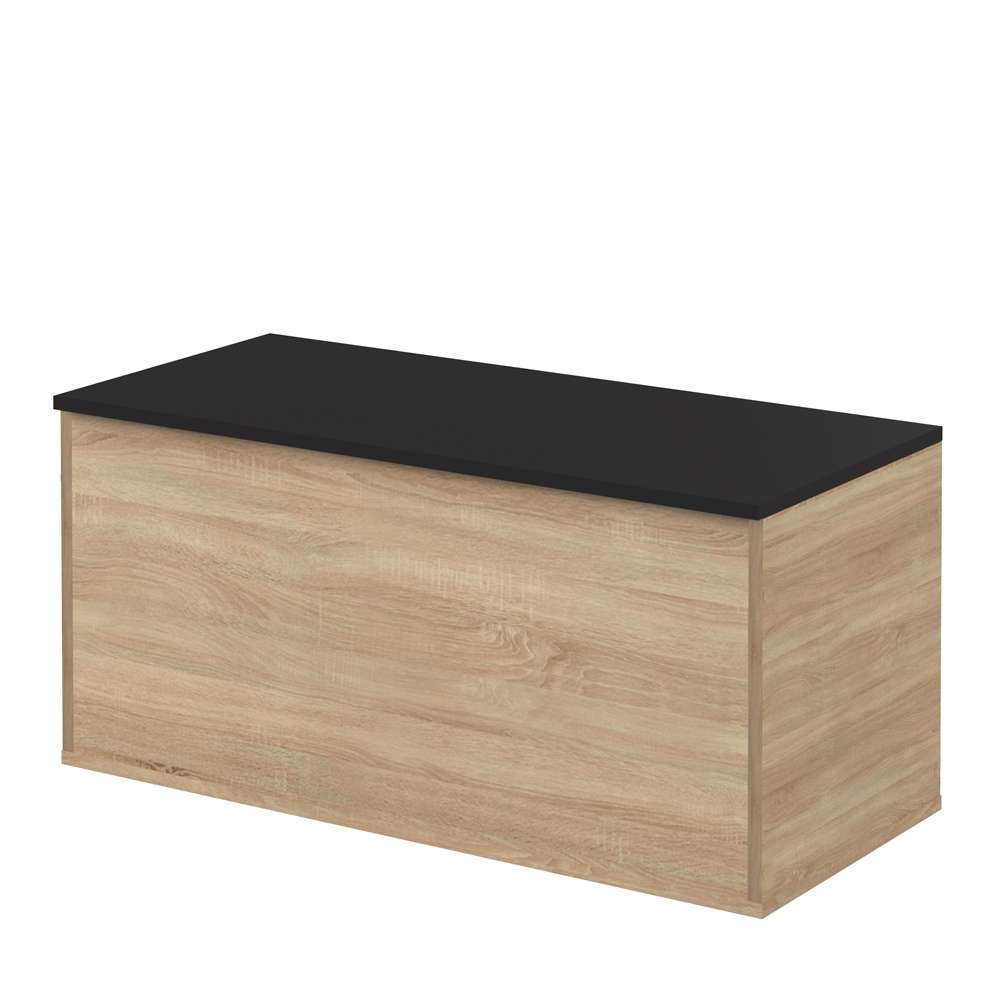 TEMAHOME - Knight Shoe Storage Bench in Oak Color / Black - E4007A3476A00 veiw 3