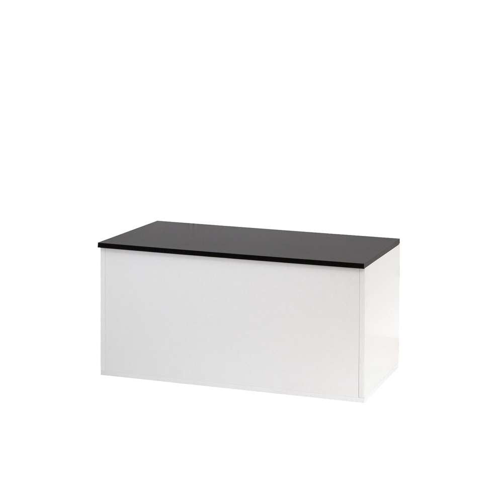 TEMAHOME - Knight Shoe Storage Bench in White / Black - E4007A2176A00 veiw 4