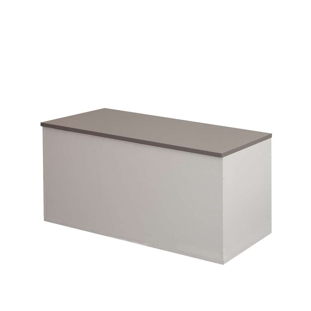 TEMAHOME - Knight Shoe Storage Bench in White / Taupe - E4007A2191A00 veiw 3