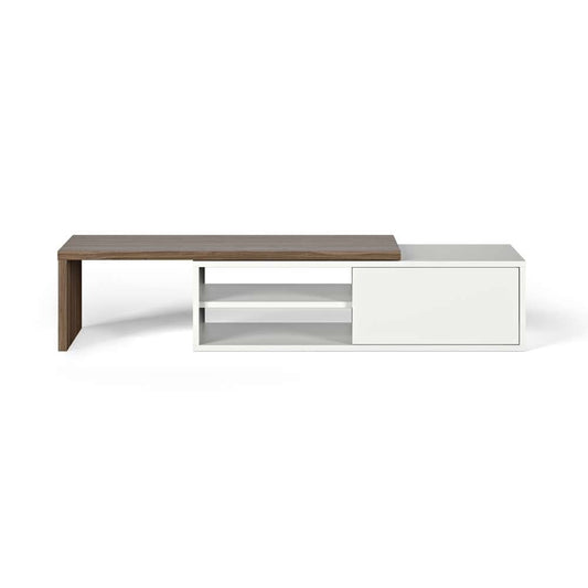 TEMAHOME - Move TV Table in Walnut / Pure White - 9003639180 veiw 2