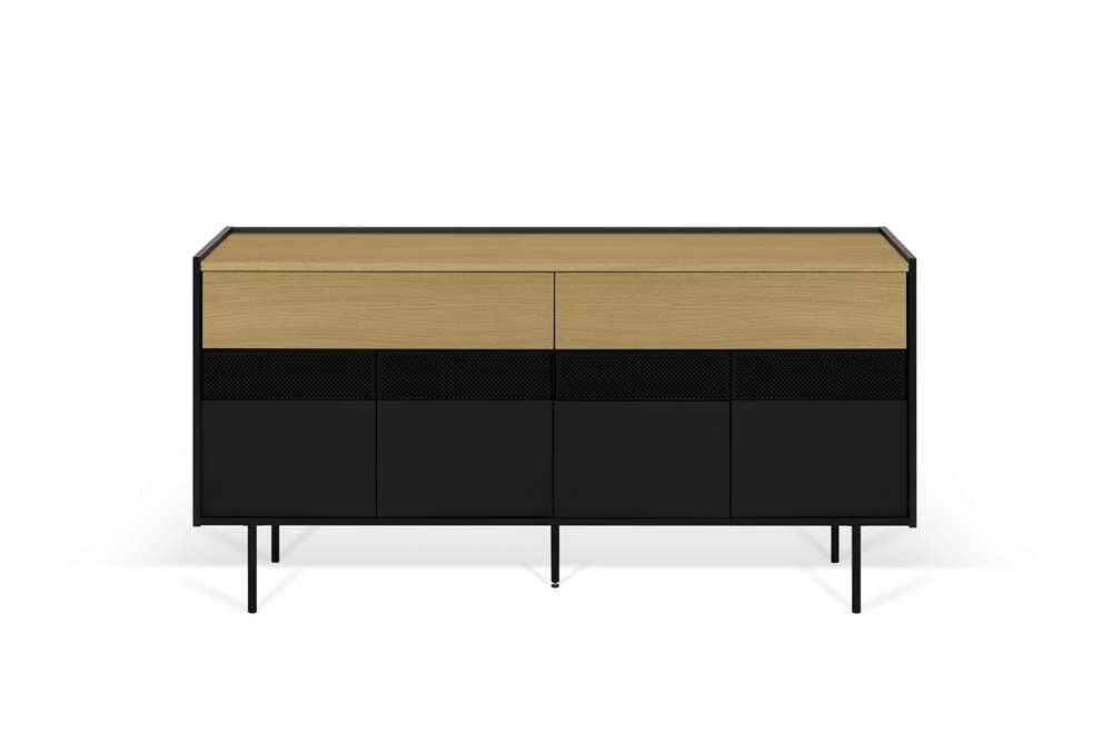 TEMAHOME - Radio Sideboard in Oak and Pure Black - 9500406034 veiw 1