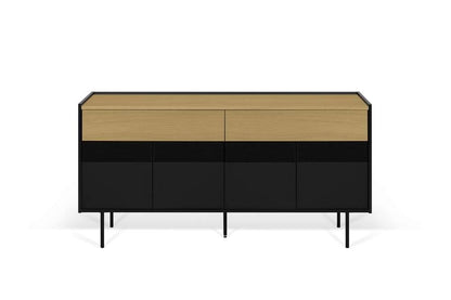 TEMAHOME - Radio Sideboard in Oak and Pure Black - 9500406034 veiw 1