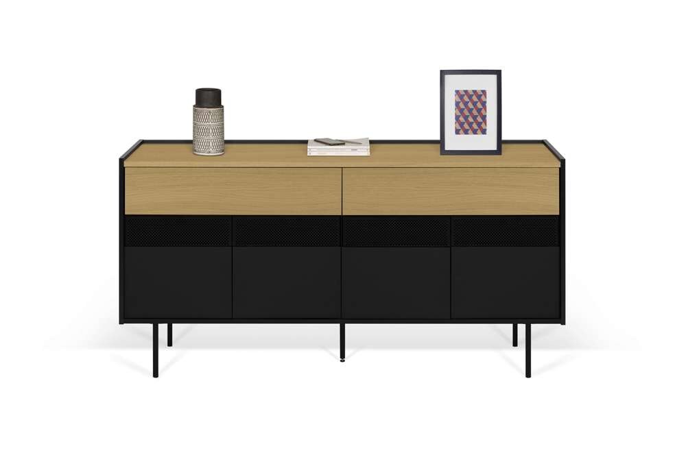 TEMAHOME - Radio Sideboard in Oak and Pure Black - 9500406034 veiw 5