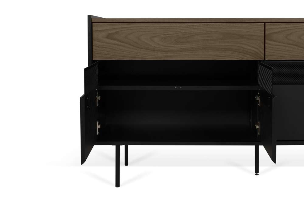 TEMAHOME - Radio Sideboard in Walnut and Pure Black - 9500406065 veiw 4