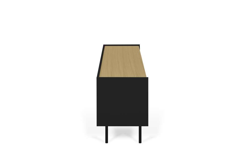 TEMAHOME - Radio TV Table in Oak / Pure Black - 9500639586 veiw 5