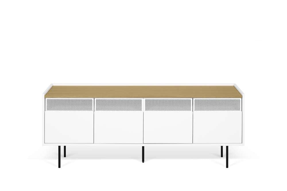 TEMAHOME - Radio TV Table in Oak / Pure White - 9500639630 veiw 1