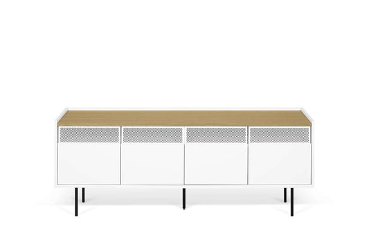 TEMAHOME - Radio TV Table in Oak / Pure White - 9500639630 veiw 1