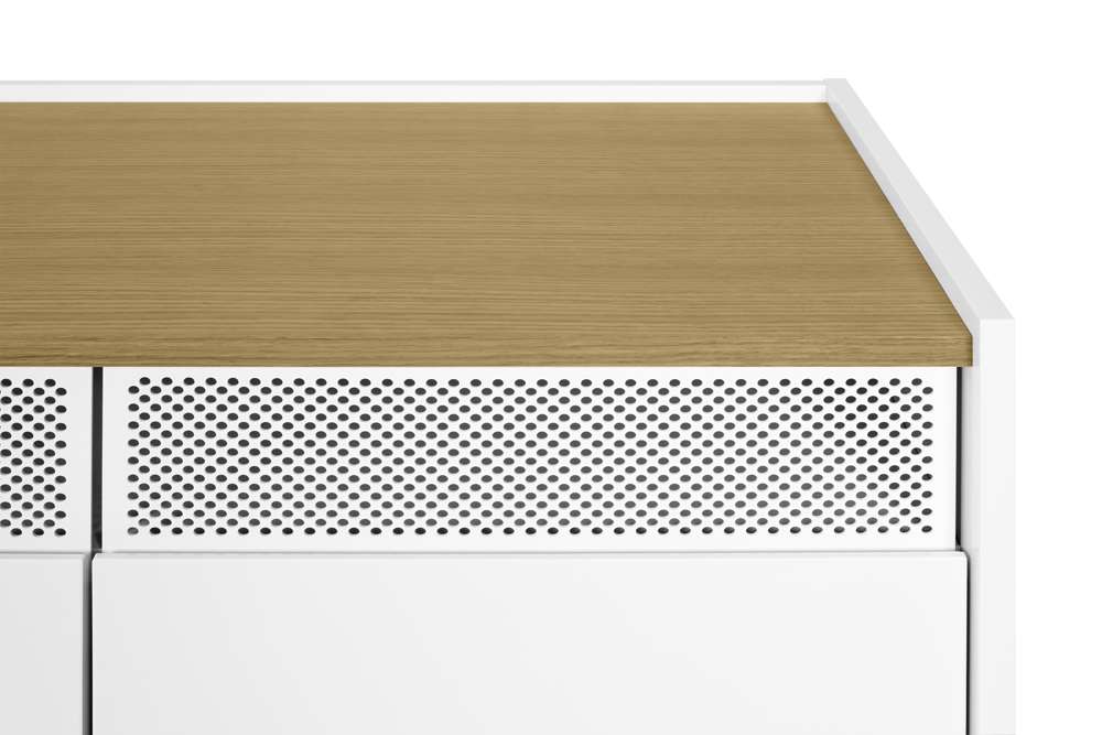 TEMAHOME - Radio TV Table in Oak / Pure White - 9500639630 veiw 5