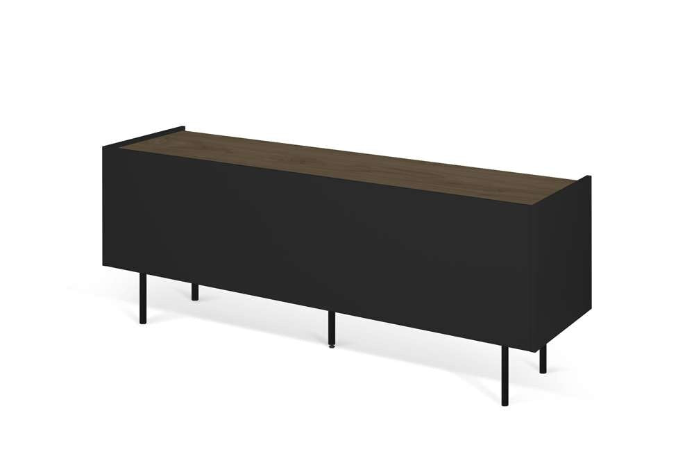 TEMAHOME - Radio TV Table in Walnut / Pure Black - 9500639616 veiw 5