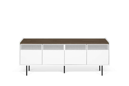 TEMAHOME - Radio TV Table in Walnut / Pure White - 9500639661 veiw 1