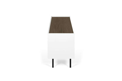 TEMAHOME - Radio TV Table in Walnut / Pure White - 9500639661 veiw 4