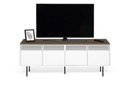 TEMAHOME - Radio TV Table in Walnut / Pure White - 9500639661 veiw 5