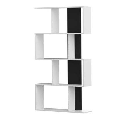 TEMAHOME - Sigma Bookcase in White / Black - E7068A2176X00 veiw 5