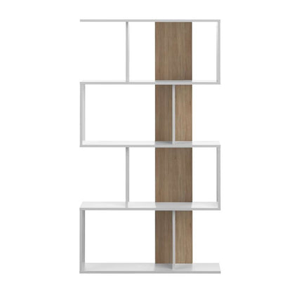 TEMAHOME - Sigma Bookcase in White / Oak Color - E7068A2134X00 veiw 2