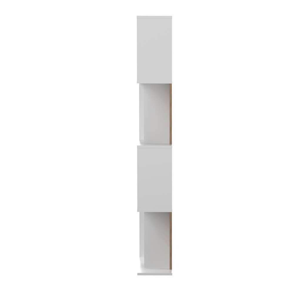TEMAHOME - Sigma Bookcase in White / Oak Color - E7068A2134X00 veiw 3