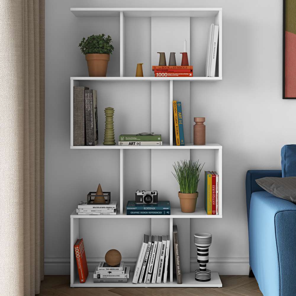 TEMAHOME - Sigma Bookcase in White - E7068A2121X00 veiw 5