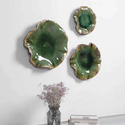 Uttermost - Abella Green Ceramic Wall Decor (Set of 3) - 04247 veiw 2
