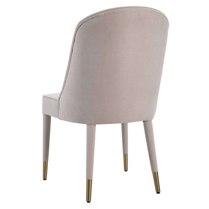 Uttermost - Brie Armless Chair, Champagne (Set of 2) - 23593-2 veiw 2