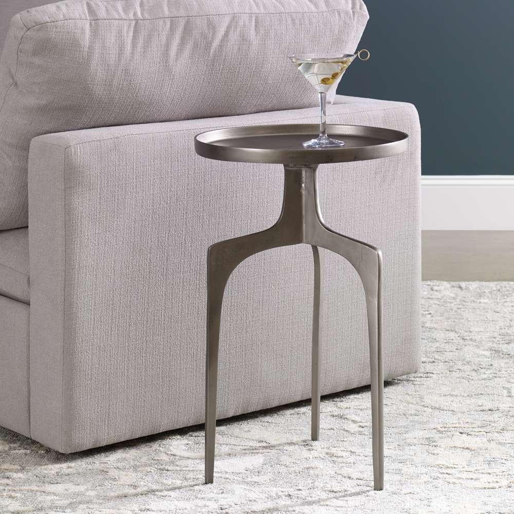 Uttermost - Kenna Nickel Accent Table - 25082 veiw 3