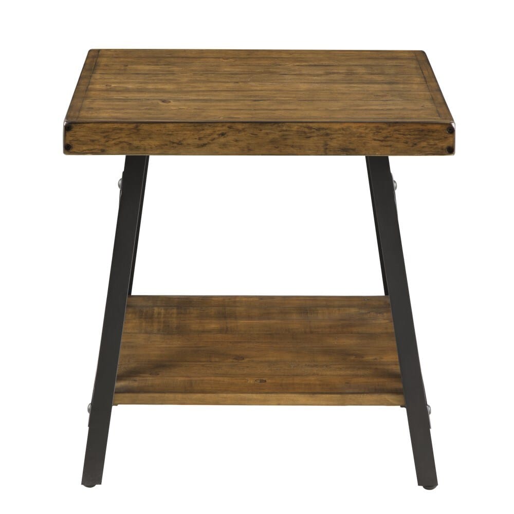 Wallace & Bay - Douglas 24in End Table with Solid Wood Top - WBT2674 veiw 3