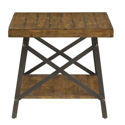 Wallace & Bay - Douglas 24in End Table with Solid Wood Top - WBT2674 veiw 6