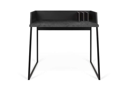 TEMAHOME - Volga Desk  in Concrete Look / Pure Black - 9000054075 veiw 1