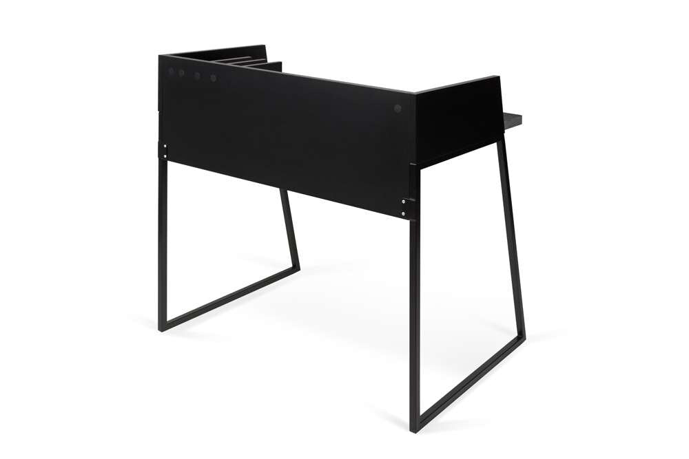 TEMAHOME - Volga Desk  in Concrete Look / Pure Black - 9000054075 veiw 4