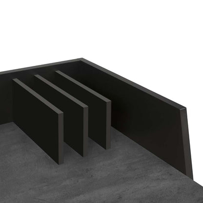 TEMAHOME - Volga Desk  in Concrete Look / Pure Black - 9000054075 veiw 7