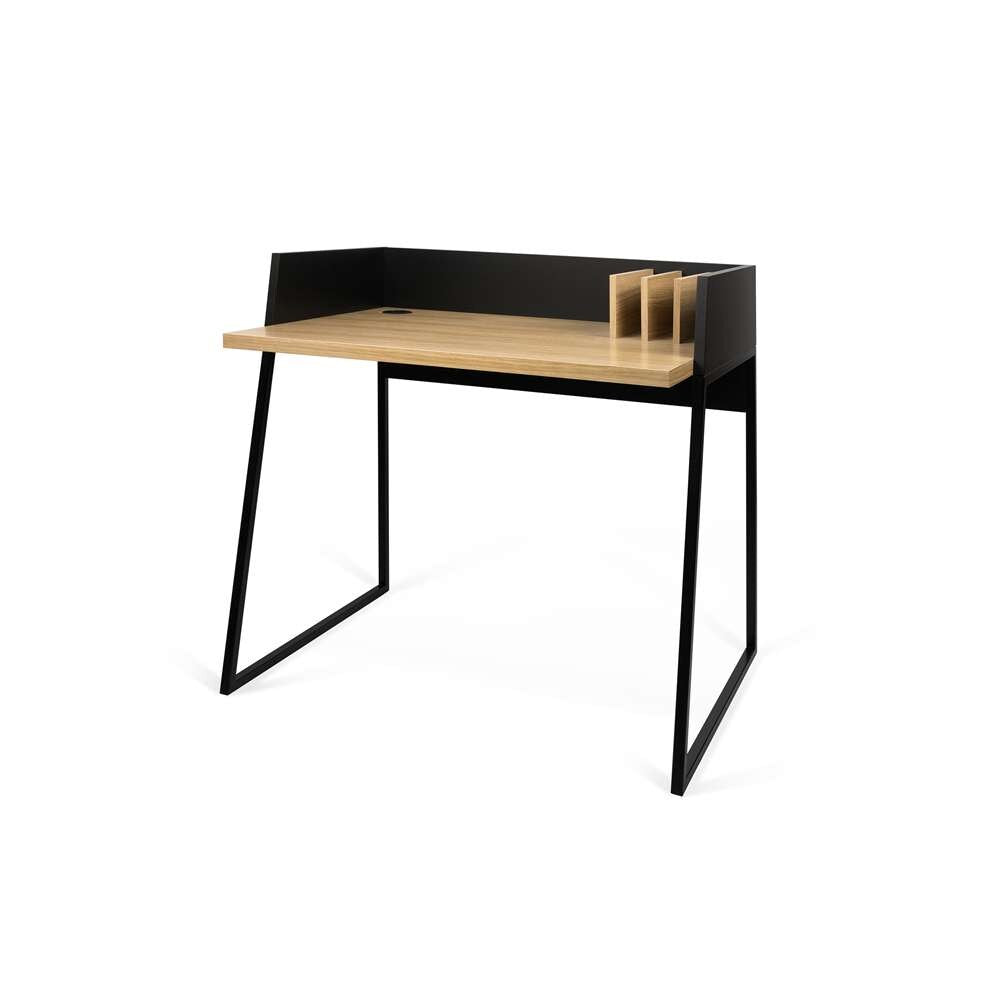 TEMAHOME - Volga Desk in Oak / Pure Black - 9003052965 veiw 3