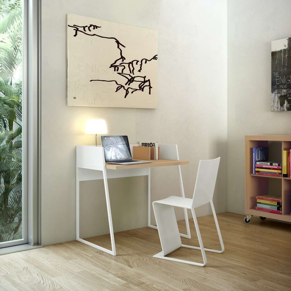 TEMAHOME - Volga Desk in Oak / Pure White - 9003052811 veiw 7