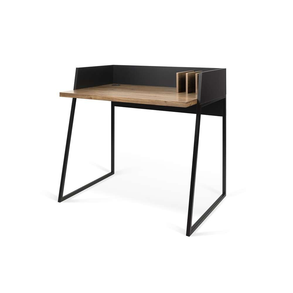 TEMAHOME - Volga Desk in Walnut / Pure Black - 9003052927 veiw 3