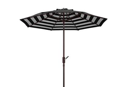 Safavieh - Tiana 9Ft Crank Umbrella - Black - PAT8007K veiw 1
