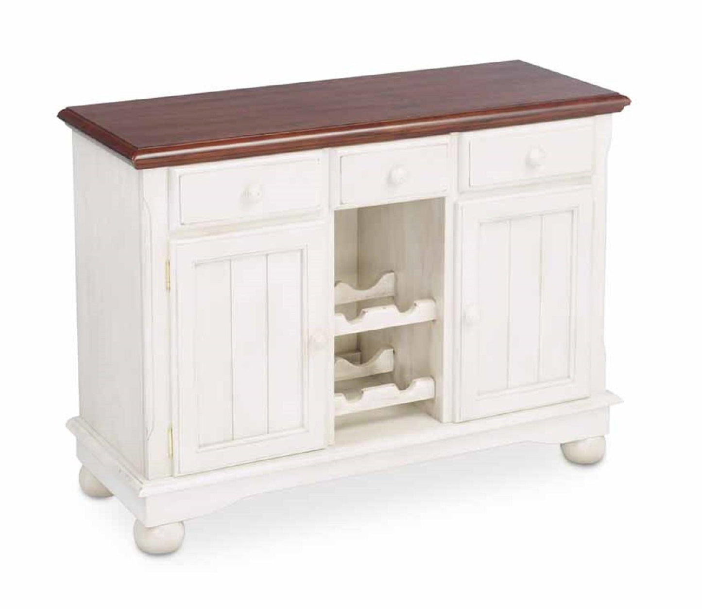 A-America - British Isles Server in Merlot-Buttermilk Finish - BRIMB9010 veiw 1