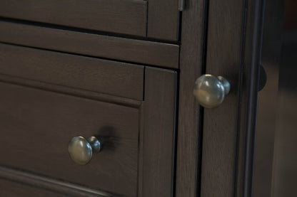 A-America - Mariposa Flip-Top Server in Warm Grey Finish - MRPWG9010 veiw 6