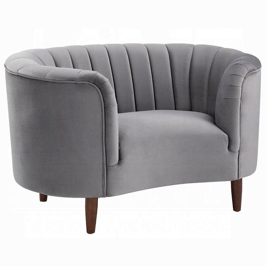 ACME Furniture - Millephri Chair - Gray Velvet - LV00168 view 1