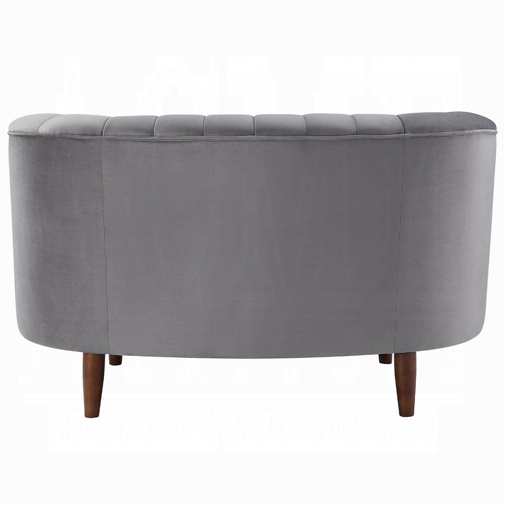 ACME Furniture - Millephri Chair - Gray Velvet - LV00168 view 3