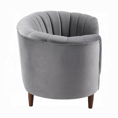 ACME Furniture - Millephri Chair - Gray Velvet - LV00168 view 4
