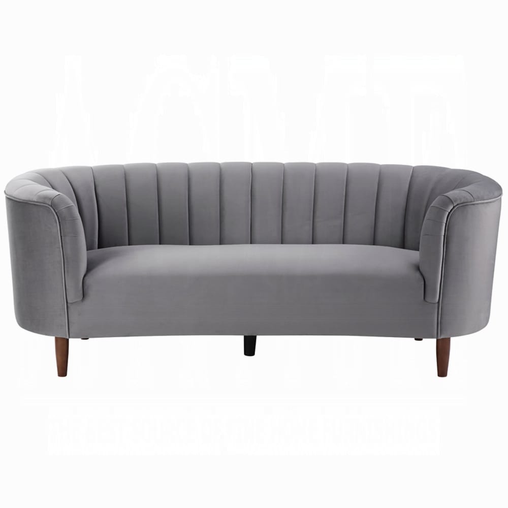 ACME Furniture - Millephri Sofa - Gray Velvet - LV00166 view 2