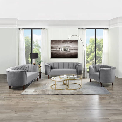 ACME Furniture - Millephri Sofa - Gray Velvet - LV00166 view 8