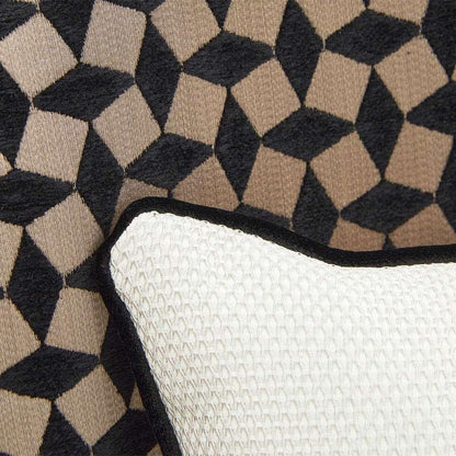 AICO by Michael Amini - La Francaise Accent Chair - Cafe au Lait/Black - LFR-FRSE834-CAF-805 veiw 5