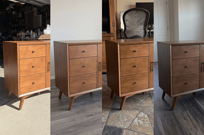Alpine Furniture - Flynn Accent Cabinet, Acorn - 966-14 view 6